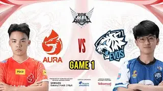 EVOS LEGENDS VS AURA FIRE GAME 1 / MPL SEASON 12 MOBILE LEGENDS