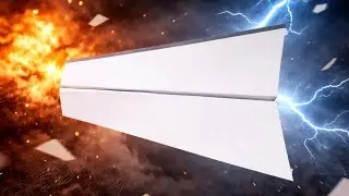How to Make a Fast Paper Airplane | Easy Paper Glider in 1 Minute | DIY Origami Plane |