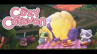 Cozy Caravan GAMEPLAY - Cozy, Cute, Exploration, Open World, Indie, Crafting