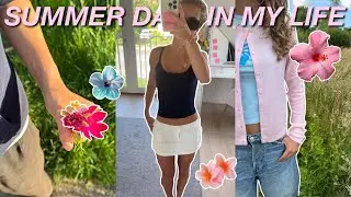 A SUMMER DAY IN MY LIFE | talks, summer prep, walks and more:)