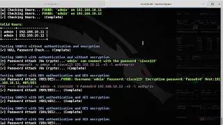 network protocols: SNMP (snmp version 3)