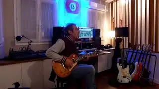 Une Impro Jazz Fusion avec ma les Paul Classic 60 micro Seymour Ducan Jeff Beck en aigu .