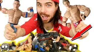 ОГРОМНАЯ КУЧА РЕДКИХ ИГРУШЕК WWE!! Старые школьные фигурки и потерянное сокровище Mattel в КОМИССИОННОМ МАГАЗИНЕ!!