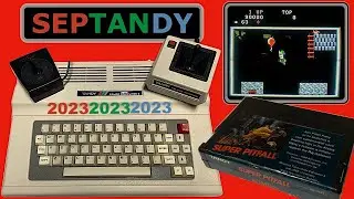 #SEPTANDY Gameplay: Super Pitfall on the Tandy Color Computer 3