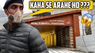 Himachal Police Stopped us at Atal Tunnel..🚔 #spiti Part 3