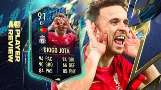 TOTS DIOGO JOTA PLAYER REVIEW | FIFA 22 Player Reviews