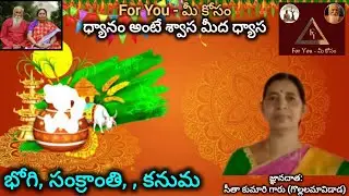 భోగి, సంక్రాంతి,కనుమby Pyramid Master Sita kumari Garu #meditation #patriji #trend #spiritual