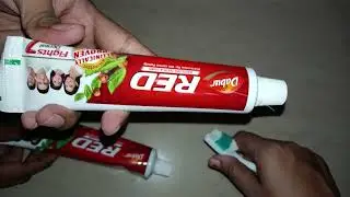 Dabur Red Tooth Paste Value pack, 200g+100g with Free ToothBrush Toothpaste (300g)