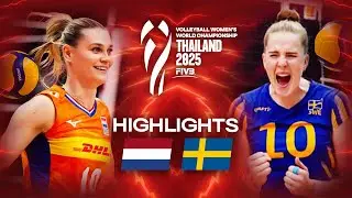 Netherlands 🇳🇱 vs. Sweden 🇸🇪 - Highlights | Women's World Championships 2025
