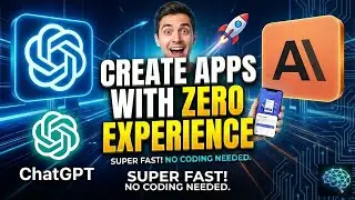 Build a Working App Using Only English (ChatGPT &rarr; Claude &rarr; Run)