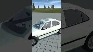 Simple car crashe Physics sim mod#shorts