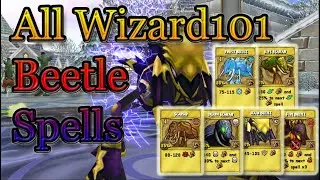Wizard101: All Beetle Spells (as of Sept. 2020) (CC)