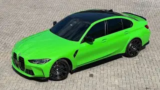 BMW M3 Competition 2022 (BMW Individual Verde Mantis) - Boca Mafra Premium - Balneário Camboriú 