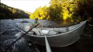 McKenzie River Drift Boat... Marten's Rapid.