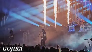 Gojira performing 