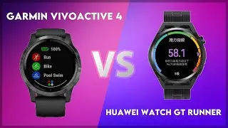 Garmin Vivoactive 4 vs Huawei Watch GT Runner Comparison
