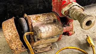 Restore Water Pump // The Most Rusty Water Pump Ever