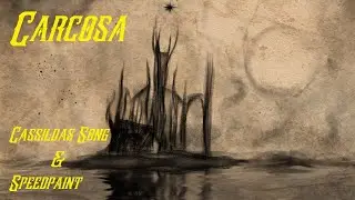 The Lost Carcosa | Cassilda&rsquo;s Song (Black Metal AI Version) + Digital Art Speedpaint