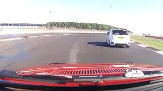Ford Fair on board OKC rwd mk4 escort track session