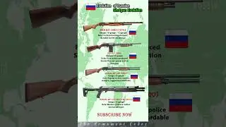 Bekas &rarr; IZh-81 &rarr; MP-133 &rarr; MP-155: Russian Shotgun Evolution 💥 #shorts  #subscribe #military #army