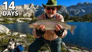 ALPINE MAGIC UNVEILED ✨14 Day Backpacking Catch and Cook Fish