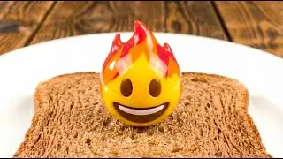 EMOGY Spread on Toast 🍞🌍 | AI ASMR &ndash; Oddly Satisfying & Relaxing