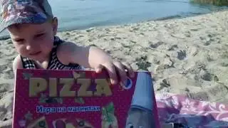 Пицца  от Маши и медведя   магнитная игра  Pizza from Masha and the Bear game Magnetic