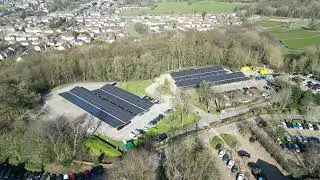 Yorkshire Building Society Solar Car Port Installation