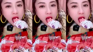 Ajing / ASMR MUKBANG ICE EATING SOUNDS FROM THE FROZEN WATER