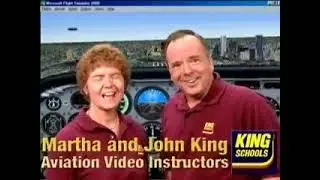 Microsoft Flight Simulator 2000 - Getting Started with John and Martha King (1999)
