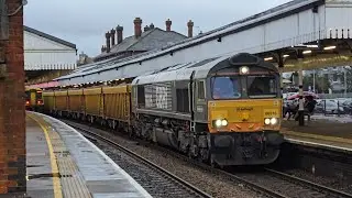 Class 66s at Salisbury 21/01/26