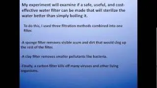 Google Science Fair 2011 Presentation