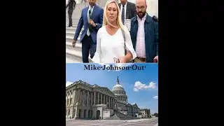 Marjorie Taylor Greene, Mike Johnson, President Biden | #washington #washingtondc #aidpackage #mtg