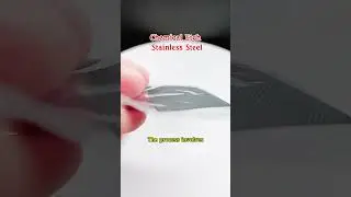 Chemical Etch Stainless Steel #metaletch #chemicaletching #metaletching