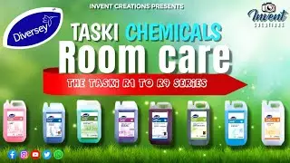 Taski Chemicals - Room care 1 to 9 - Invent Creations  #cleaning