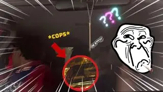 Hot boxing in car *GONE WRONG*🚔🍃