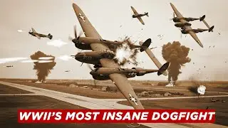 Japanese Aces Were STUNNED When a P-38 Dove From the Clouds Like a Missile!