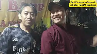 Wisata Kuliner Enak Viral Sate Madura Pengkolan Bacip Mas Edy Jl. Babakan Ciparay Kota Bandung