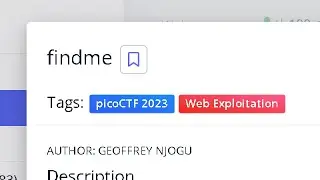 "findme" PicoCTF Walkthroughs