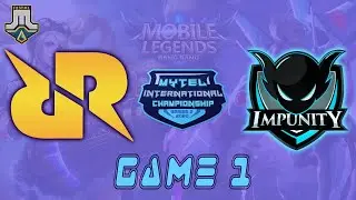 IMPUNITY KH VS RRQ GAME 1 MYTEL INTERNATIONAL MLBB JULY 22, 2020