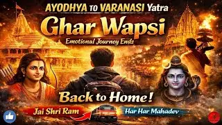 Ayodhya Varanasi Yatra Final Part 🙏 | Life Changing Journey | Emotional Ending 🙏| Ghar Wapsi 2026 &hearts;️