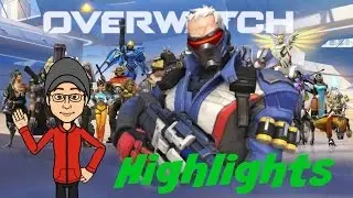Overwatch Open Beta Gameplay - Highlights! (Soldier: 76)