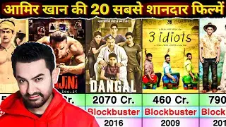 Best 20 Movies of Aamir Khan | 3D List