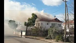 Ortaca'nın Dalyan mahallesinde meydana gelen Otel yangını korkuttu