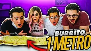 HICIMOS EL BURRITO MÁS GRANDE DEL MUNDO CON MIS PASTELITOS