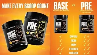 Совершенно новый предтренировочный комплекс BASE от NutraBio | Полноценный бюджетный предтрениров...