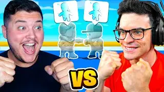 BATALLA EPICA *CREATIVE vs EMPERSHAO* en STUMBLE GUYS!