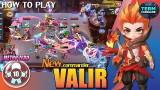 แนะนำ VALIR ผู้บัญชาการ เลือกการ์ด Go GO ได้ 4ใบ!! | Magic chess: Go Go