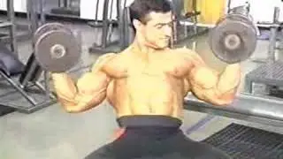 Franco Santoriello Arm Workout and Posing