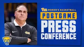 Pitt Women's Basketball | Postgame vs Georgia Tech Tory Verdi and Aislin Malcom